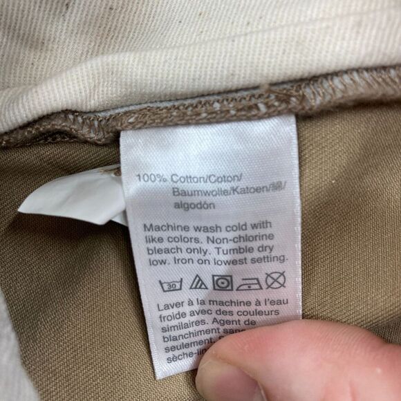 J.Crew 484 Chino Pants Mens 44x34 Slim Straight Leg Khaki Beige Preppy Casual - Picture 7 of 14